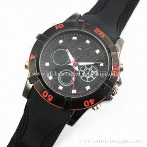 2014 new popular silicone digital brand watch, double movement